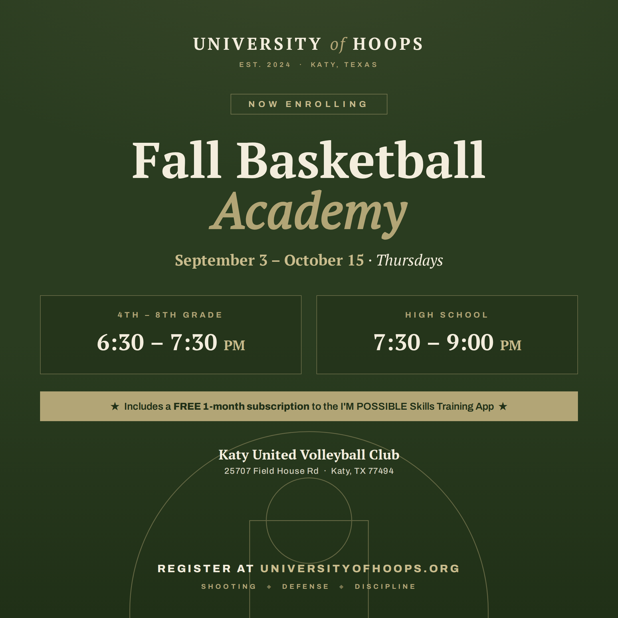 Program flyer